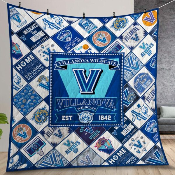 Ncaa Villanova Wildcats Quilt Gift For Christmas Birthday Thanksgiving Version 1