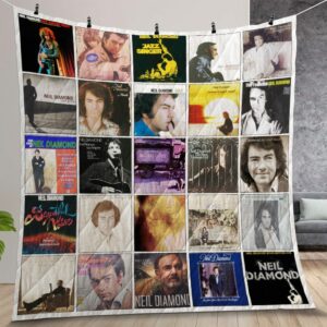 Neil Diamond Quilt Gift For Christmas Birthday Halloween