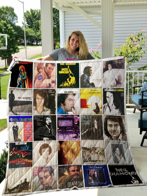 Neil Diamond Quilt Gift For Family On Christmas Black Friday Cyber Monday