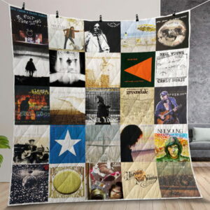 Neil Young Quilt Gift For Christmas Birthday Halloween