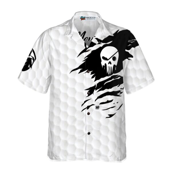 Never Underestimate An Golfer Born In January Golf Hawaiian Shirt 3