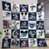 New England Patriots Disney Quilt Gift For Christmas Birthday Thanksgiving