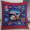 New England Patriots Quilt Gift For Christmas Birthday Thanksgiving Version 2