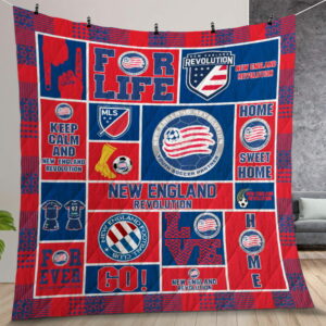 New England Revolution Quilt Gift For Christmas Birthday Thanksgiving