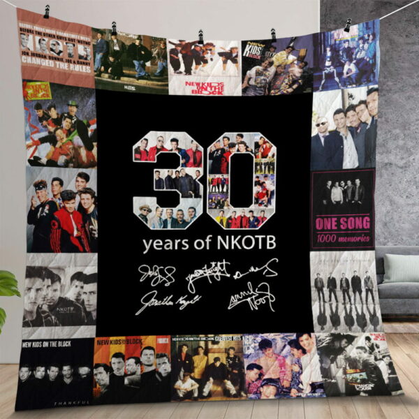New Kids On The Block Quilt Gift For Christmas Birthday Halloween