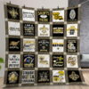 New Orleans Saints Quilt Gift For Christmas Birthday Thanksgiving Version 2