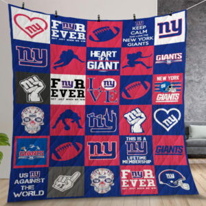 New York Giants Premium Quilt Gift For Christmas Birthday Thanksgiving