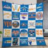 New York Islanders Quilt Gift For Christmas Birthday Thanksgiving