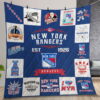 New York Rangers Quilt Gift For Christmas Birthday Thanksgiving Version 1