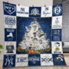 New York Yankees Lg Christmas Quilt Gift For Christmas Birthday Thanksgiving Ver 02