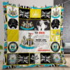 Newcastle United FC Personalized Name Quilt Gift For Christmas Birthday Thanksgiving