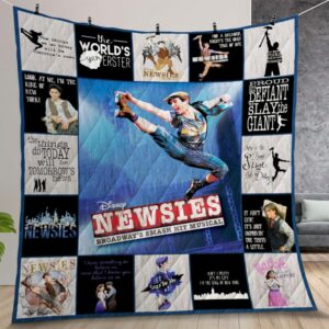 Newsies Quilt Gift For Christmas Birthday Halloween