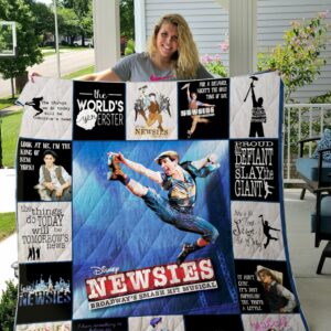 Newsies Quilt Gift For Christmas Black Friday Thanksgiving