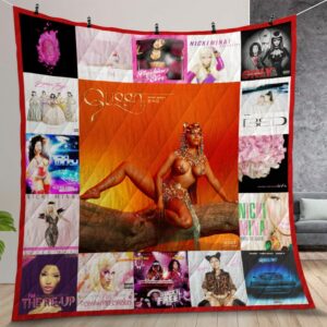 Nicki Minaj Albums Quilt Gift For Christmas Birthday Halloween