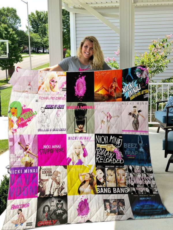 Nicki Minaj Quilt Gift For Christmas Black Friday Thanksgiving