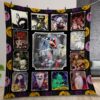 Nightmare Before Christmas Halloween Quilt Gift For Christmas Birthday Thanksgiving
