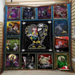 Nightmare Before Christmas Quilt Gift Ideas For Fans on Christmas