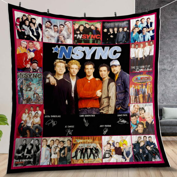 Nsync Quilt Gift For Family On Christmas Black Friday