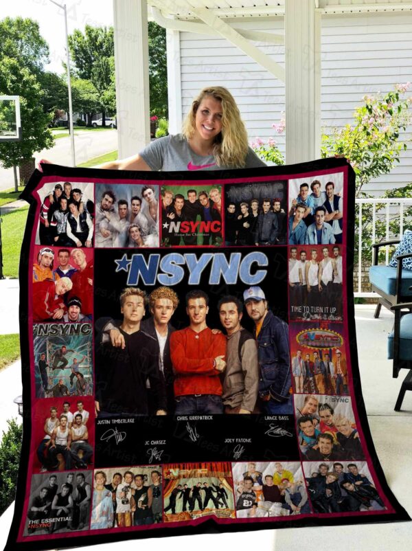 Nsync Quilt Gift For Family On Christmas Black Friday Cyber Monday