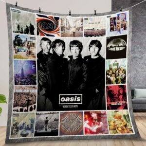 Oasis Albums Cover Poster Quilt Gift For Christmas Birthday Halloween
