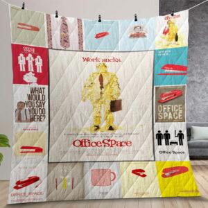 Office Space Quilt Gift For Christmas Birthday Thanksgiving Version 2