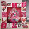 Ohio State Buckeyes Christmas Tree Quilt Gift For Christmas Birthday Thanksgiving