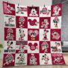 Ohio State Buckeyes Disney Quilt Gift For Christmas Birthday Thanksgiving
