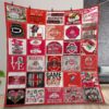 Ohio State Buckeyes Football Quilt Gift For Christmas Birthday Thanksgiving