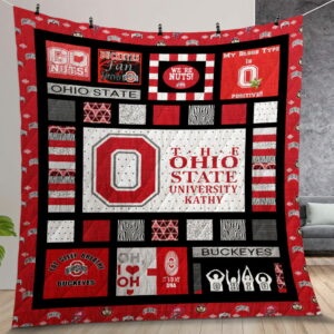 Ohio State University Quilt Gift For Christmas Birthday Thanksgiving