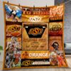 Oklahoma State Cowboys Quilt Gift For Christmas Birthday Thanksgiving Version 3