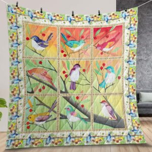 Old World Sparrow Birds On The Tree Great Quilt Gift Ideas For Fans