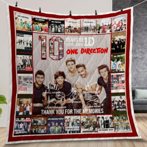 One Direction 10 Years Quilt Gift Ideas For Fans