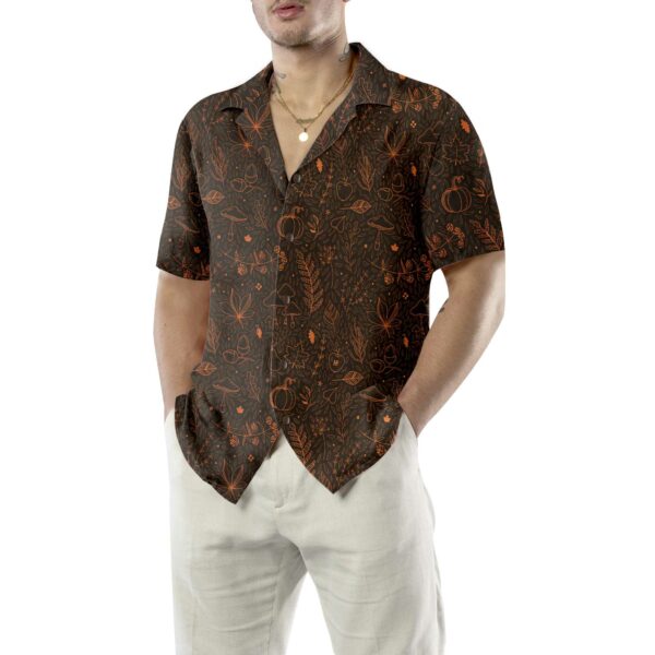 Orange Autumn Harvest Thanksgiving Hawaiian Shirt Unique Thanksgiving Gift For Men And Women 4