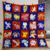 POKeMON Quilt Gift For Christmas Birthday Thanksgiving Version 1