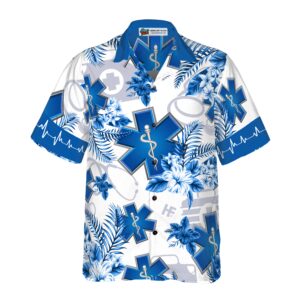 Paramedic Name Custom Custom Hawaiian Shirt 4