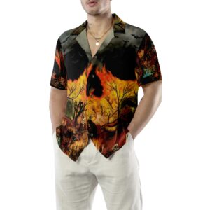 Party At Halloween Night Hawaiian Shirt 5