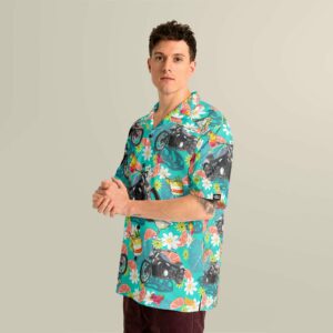 Party in Paradise Motorcycle Hawaiian Shirt 2