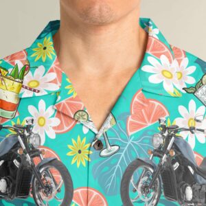 Party in Paradise Motorcycle Hawaiian Shirt 5