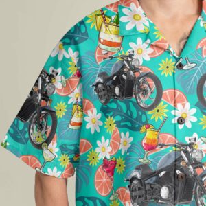 Party in Paradise Motorcycle Hawaiian Shirt 6