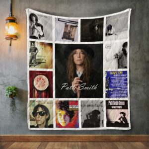 Patti Smith Album Covers Quilt Gift For Family On Christmas Black Friday Cyber Monday