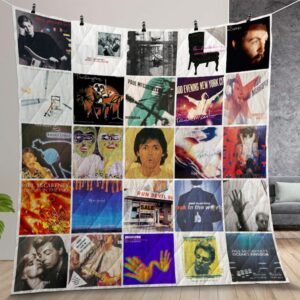 Paul Mccartney Albums Cover Poster Quilt Gift For Christmas Birthday Thanksgiving