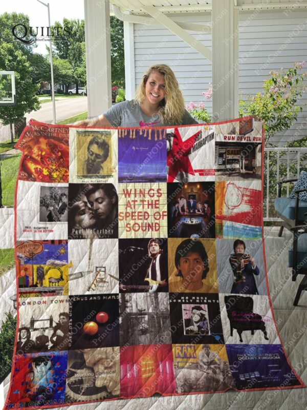 Paul Mccartney Quilt Gift Ideas For Fans on Christmas