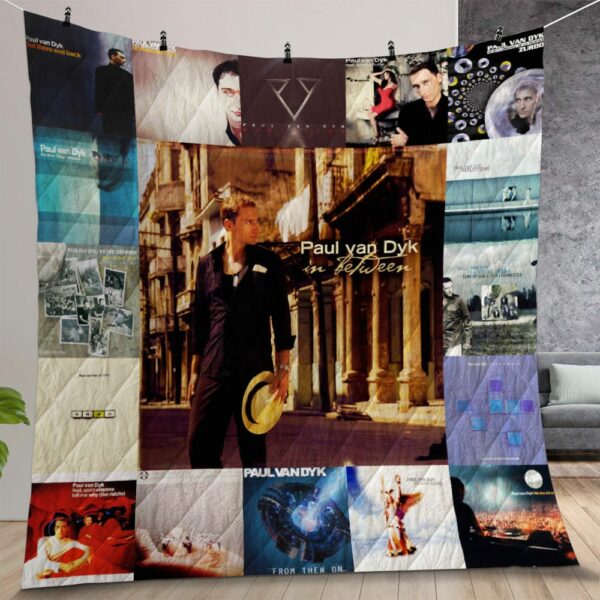 Paul Van Dyk Albums Quilt Gift For Christmas Birthday Halloween