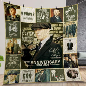 Peaky Blinders Quilt Gift For Christmas Birthday Halloween