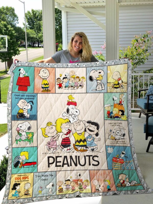 Peanuts All Season Plus Size Quilt For Birthday Christmas
