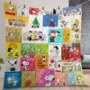 Peanuts Christmas Quilt Gift For Christmas Birthday Thanksgiving