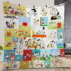 Peanuts Snoopy 3d Quilt Gift For Christmas Birthday Halloween