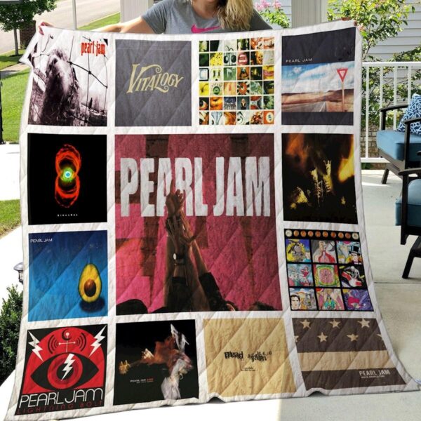 Pearl Jam Albums Quilt For Birthday Christmas