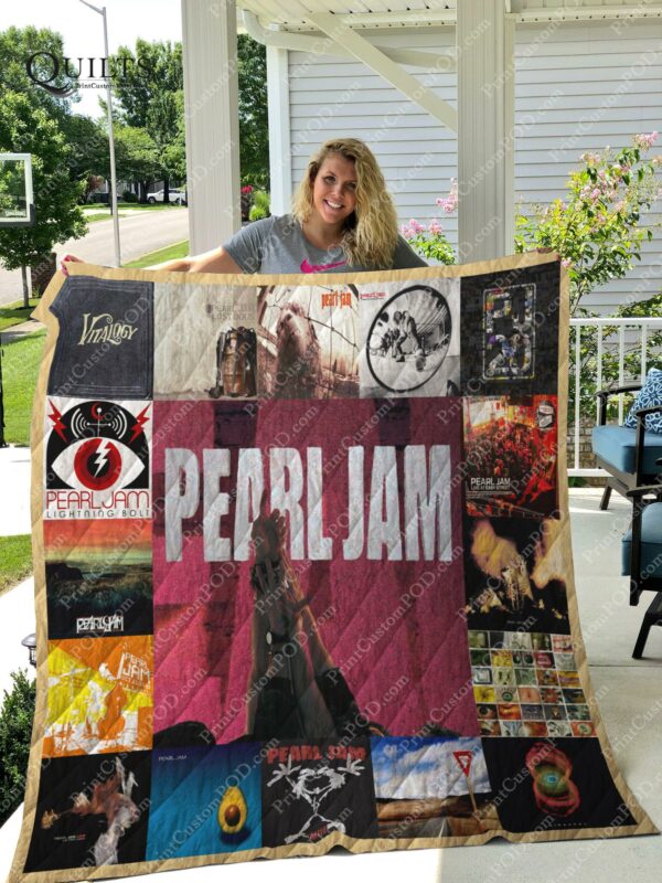 Pearl Jam Albums Quilt Gift For Fans Christmas Black Friday Black Friday