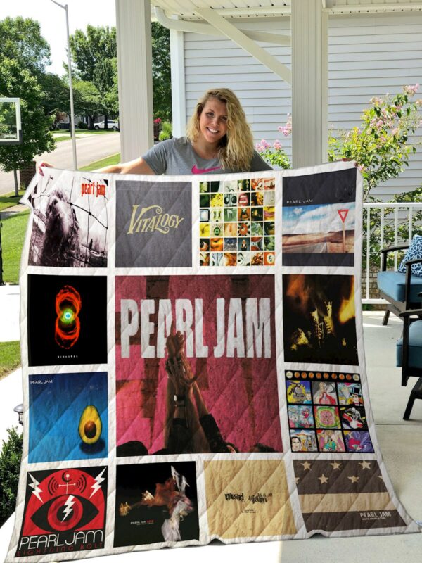 Pearl Jam Quilt Gift For Christmas Black Friday Thanksgiving